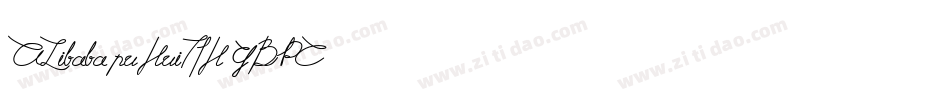 ALibabapuHuiTIH GBPC字体转换